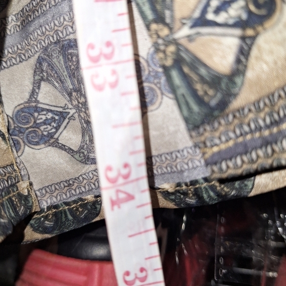 A Colore Italia 100% Silk mens short sleeve button-down shirt in an XL. EUC - Picture 5 of 6